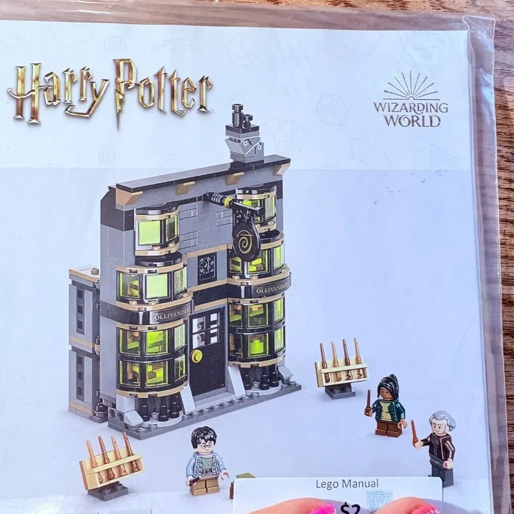 Lego Harry Potter Madam Malkin's Set 76439 Building Instruction Manuals Booklets